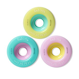 Rebirth meow长板喵板专业平花轮马卡龙轮初学者刷街轮子尺寸可选