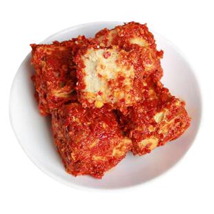 红豆腐霉豆腐豆腐乳陕西安康陕南特产农产品农家手工自制石泉汉中