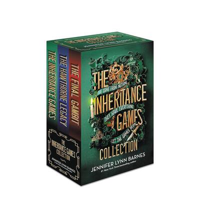 【预售】遗产游戏合集英文青少年读物进口原版外版书盒装3-6周岁The Inheritance Games CollectionJENNIFER BARNESLittle， Brow