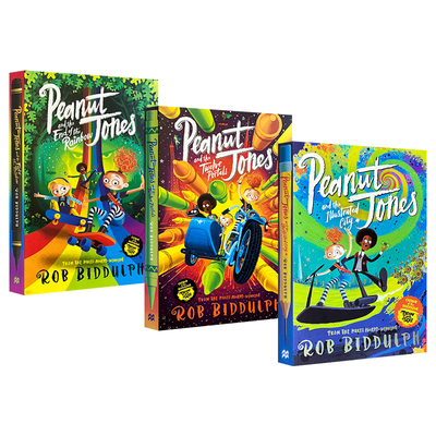 【英文原版】花生·琼斯系列全套3册 赠音频 Peanut Jones and the Twelve Portals 女版哈利波特 火遍全网畅销儿童文学暑期读物