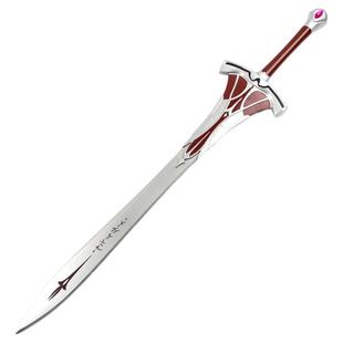 Fate红Saber莫德雷德cos服重剑坑爹剑叛逆骑士剑PU灿然辉煌之王剑