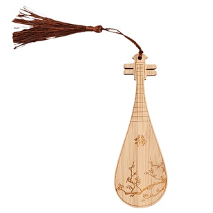 中国风乐器书签学生古筝琵琶古琴古典民乐音乐文具纪念奖励小礼品