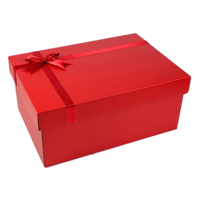 超大号长方形礼品盒结婚红色礼盒