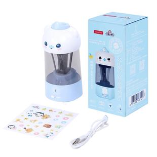 海底小纵队自动卷笔刀电动削笔刀全自动大口径卷笔刀粗杆大三角铅笔削笔机小学生转笔刀幼儿园充电削笔机套装