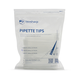 裕成实验 5ml移液枪吸头 长小口枪头 窄口适配赛默飞F3 普兰德移液器吸嘴 100支/包