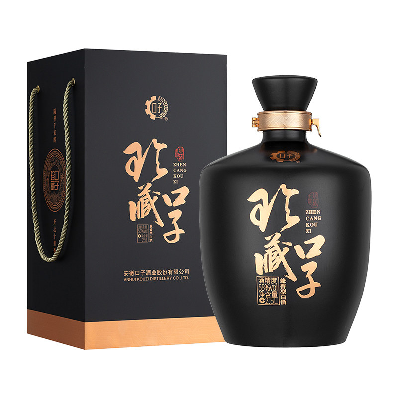 口子窖珍藏口子酒55度2.5L*1坛安徽兼香白酒大坛酒纯粮酿造口粮酒