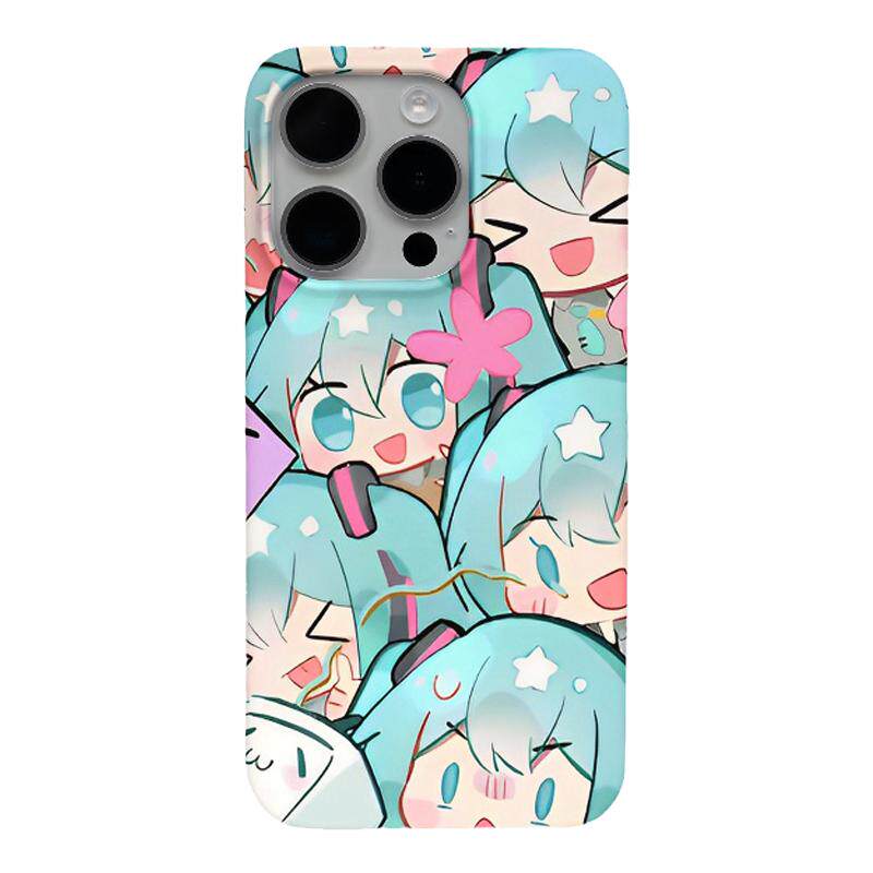 fufu初音未来适用iPhone17promax手机壳华为mate80苹果16新款小米15红米k80硬壳OPPOReno15爆款卡通菲林软壳