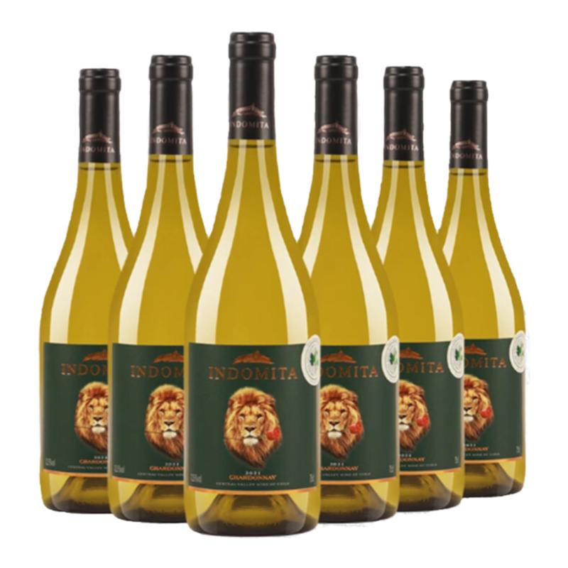 【官方正品】张裕先锋魔狮酒庄霞多丽干白葡萄酒智利进口750ml*6