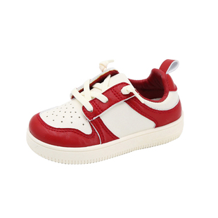 TOPSTAR空军系列秋季新款运动鞋儿童小白鞋男童板鞋透气防滑鞋子