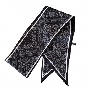 腰果花长条复古牛仔裤腰间丝巾百搭高级感丝带领巾腰带配饰男女潮