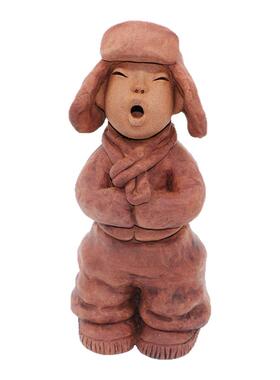 神彩轩陶泥 泥塑 陶土娃娃泥人摆件 淄博特产幼儿园泥塑礼物礼品