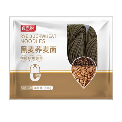 黑麦荞麦面0脂肪面条代餐饱腹