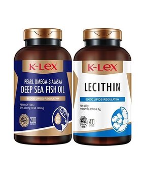 美国原装进口鱼油+磷脂孝敬老人