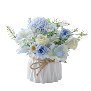 小众清新仿真花桌面摆件假花客厅茶几装饰花餐桌花摆花绢花摆设