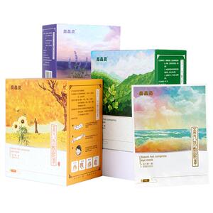 亮晶灵蒸汽眼罩发热眼部干涩儿童艾草热敷遮光眼罩热敷贴熬夜适用