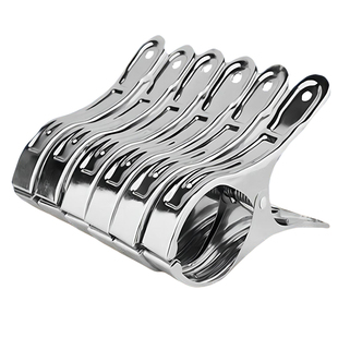 不锈钢夹棉被大多夹子防风晾衣架夹晒袜子衣服神器12cm被子晾晒