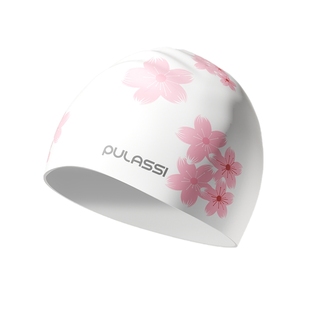 pulassi泳帽女款防水不勒头2025新款硅胶加大头围成人长发游泳帽