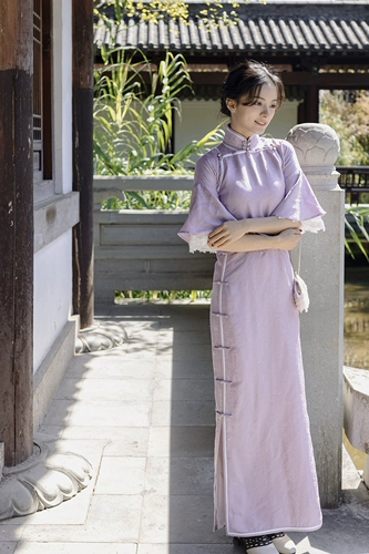 Yanxi LAN | Ограниченное время -лимированное ароматизированное плетение настоящий шелковой натианский рисунок 30 -х годов  