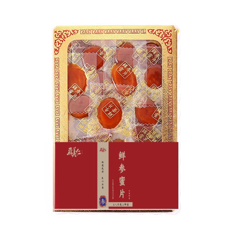 森美仁人参蜜片即食鲜参蜜片