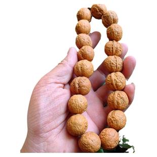 文玩核桃蟒纹蛇皮球疙瘩包蛤蟆头元宝手串手持云南野生铁核桃把玩