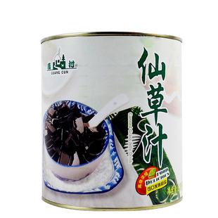 广村仙草汁台式风味烧仙草冻黑凉粉配料奶茶店专用原材料2.8kg