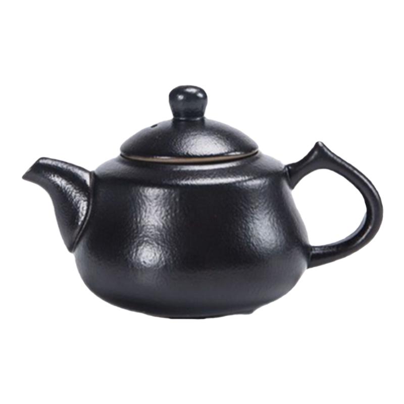 陶瓷茶壶功夫茶具茶杯整套家用泡茶壶单壶简约复古德化黑陶茶器