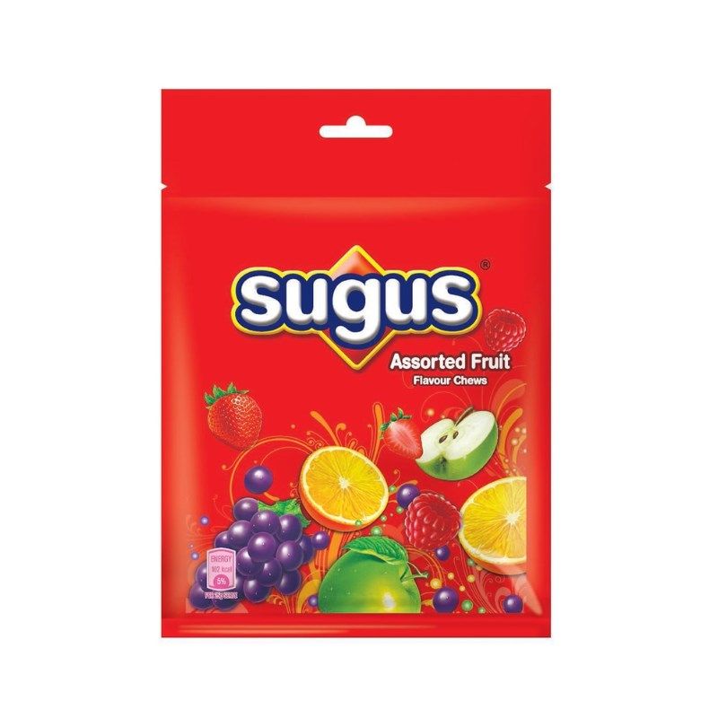 sugus袋装水果味软糖现货