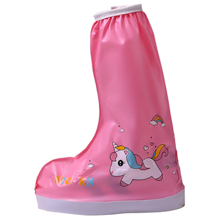 儿童雨鞋套高筒防水防滑鞋套防雪防雨男女童小学生下雨天鞋子脚套