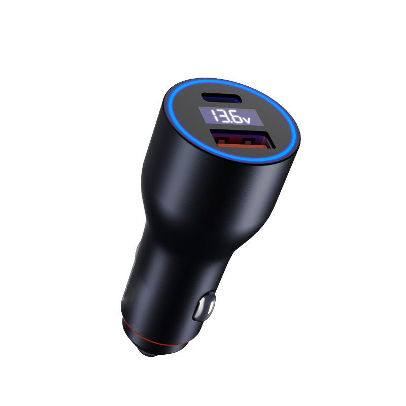 88w车载充电器适用华为荣耀超级快充mate60pro/p70/mateX5点烟器