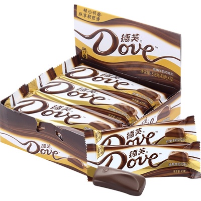 德芙丝滑牛奶巧克力排块榛仁