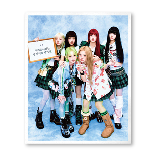 UNCHILD女团海报kpop周边WeAreUNCHILD写真床头装饰画墙贴挂画