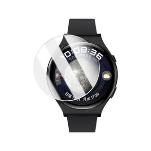 圆形手表钢化膜镜面直径22-46mm智能运动手表膜高清玻璃全屏表盘贴膜镜面防摔31防爆32/34/35/36/38/39/40/42