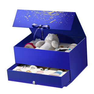 英国伊维诗乐婴儿手摇铃玩具新生儿礼盒礼品初生宝宝见面满月礼物