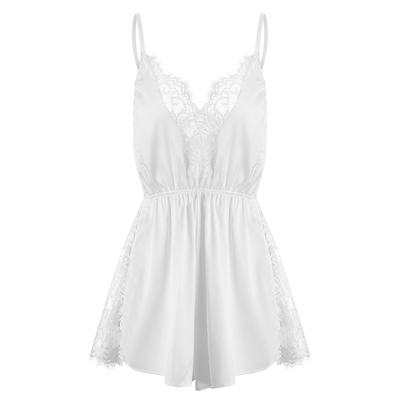 凯朱莉性感睡衣女款春秋2026新款小胸纯欲网纱高级感吊带睡裙夏季