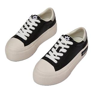 ARTICLE NO.新款简约时尚松糕鞋厚底板鞋增高休闲鞋秋冬款