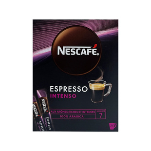 Nescafe雀巢意式浓缩速溶黑咖啡7号Espresso提神醒脑健身25条装