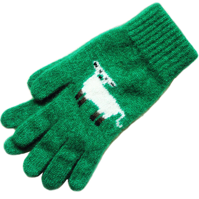 新西兰可爱小羊妈妈羊毛针织手套