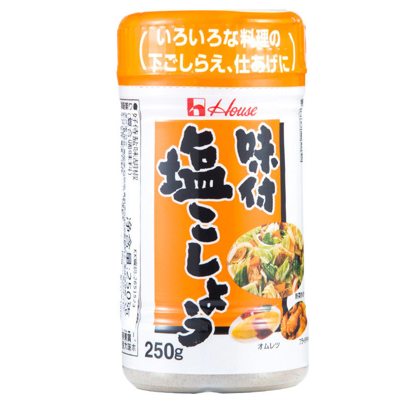 日本原装进口好侍胡椒盐调味胡椒粉盐味胡椒盐调味料日料烧烤调料