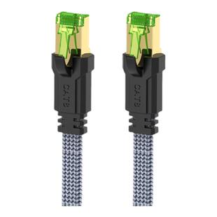 cyanmi八类万兆网线cat8网络线家用5g电竞双屏蔽编织七类千兆跳线
