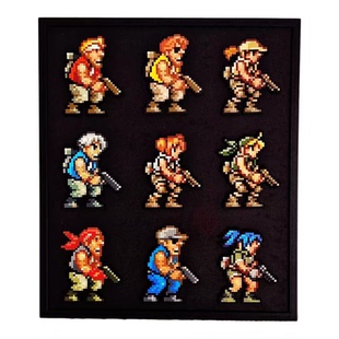 [合金弹头]人物手办 三种套装 像素积木材料包  马尔克 塔马 英里