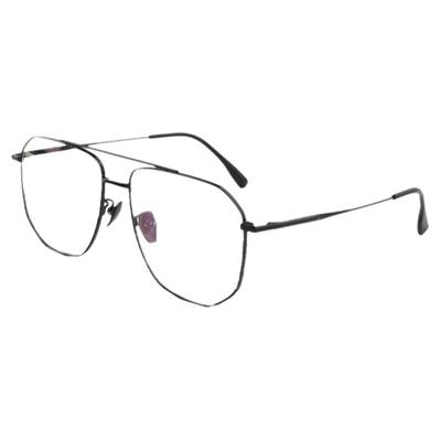 吉兰斯男款简约风纯钛超轻眼镜框