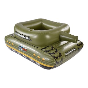 网红水上玩具战斗水枪充气坦克水里玩的船夏日海边玩水大作战神器