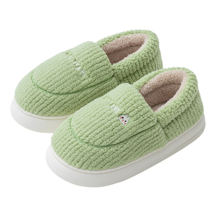 2025新款秋冬月子鞋10月11月冬天孕妇鞋产后室内家居包跟棉拖鞋女