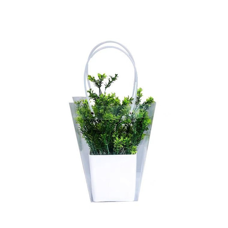厂家鲜花包装袋礼品包装袋手提花袋花束袋子包装透明袋花店包装袋