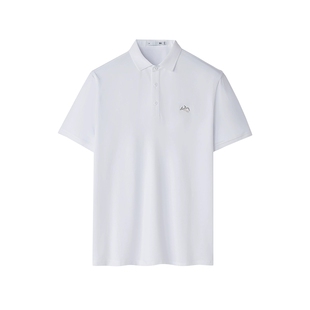 HLA/海澜之家秀场同款山不在高系列短袖POLO衫26春夏新凉感上衣男