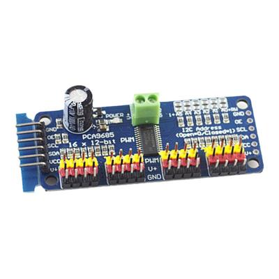 七星虫16路舵机驱动模块PCA9685