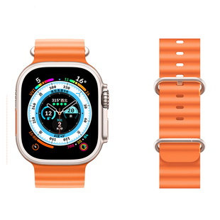 【2025新色】适用applewatchS11官网ultra同款海洋液态硅胶S10表带苹果手表9/8/6/7/se代 iwatch运动游泳表带