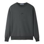 HLA/海澜之家山不在高卫衣26春秋季新款珠地刺绣时尚上衣外套男士