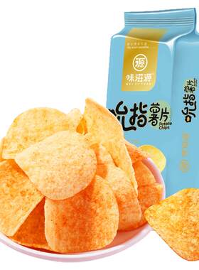 味滋源吮指薯片原味味山药薄片