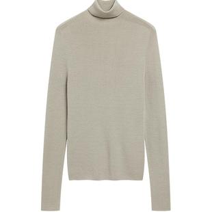 【博主同款】全羊毛打底衫针织衫kbne秋冬新款扬子纱毛衣女上衣